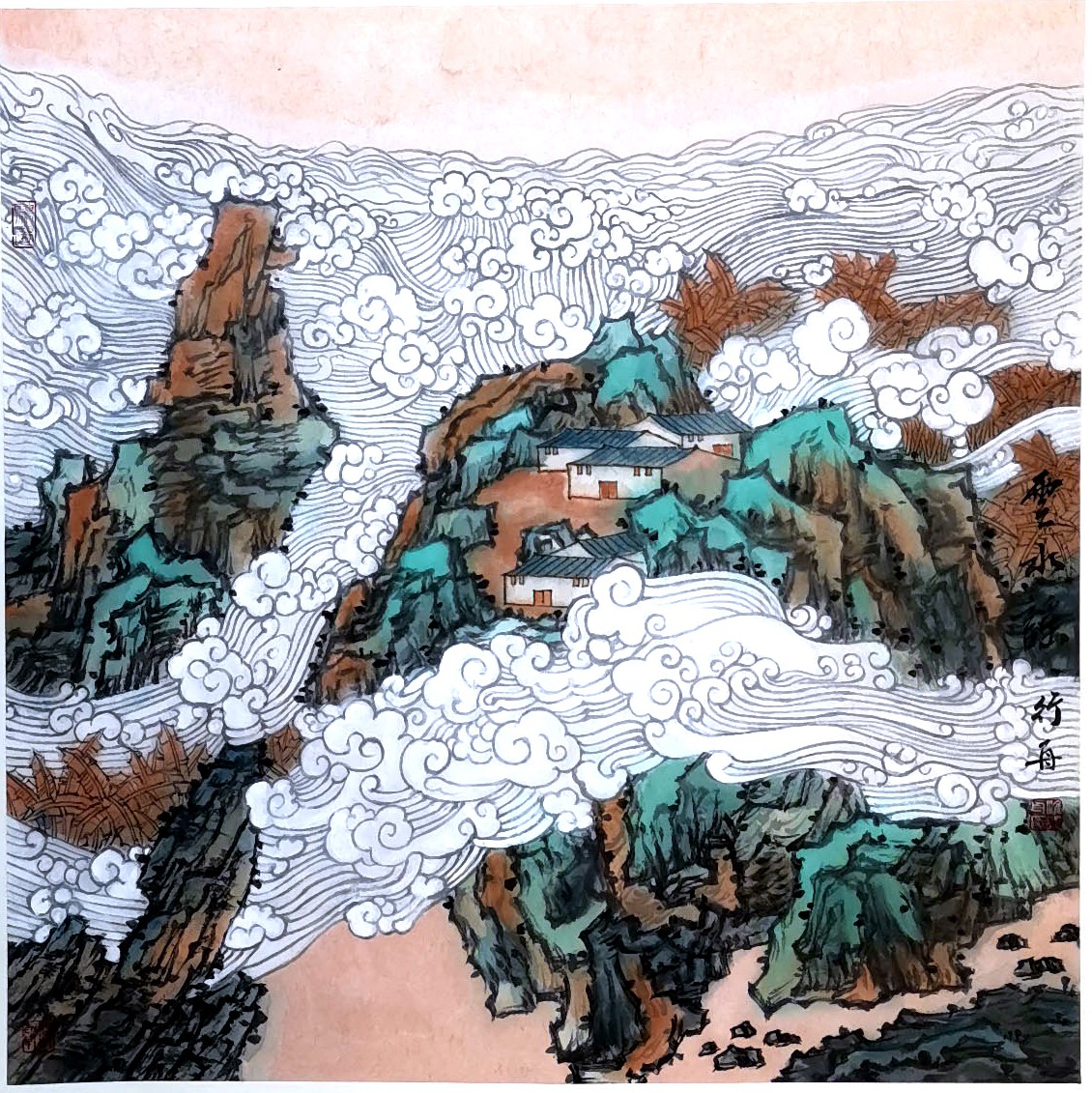 三等奖 绘画 云水谣 淮行舟.jpg